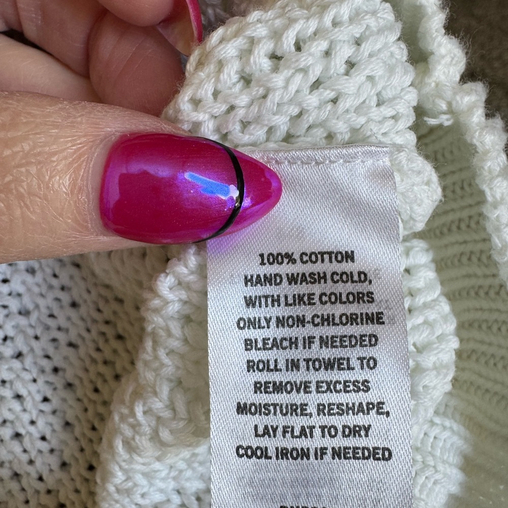 Treasure & Bond Textured White Sweater - Picture 6 of 6